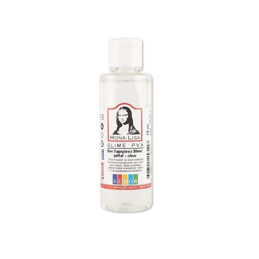 Monalisa Sıvı Slime 70 ml Şeffaf