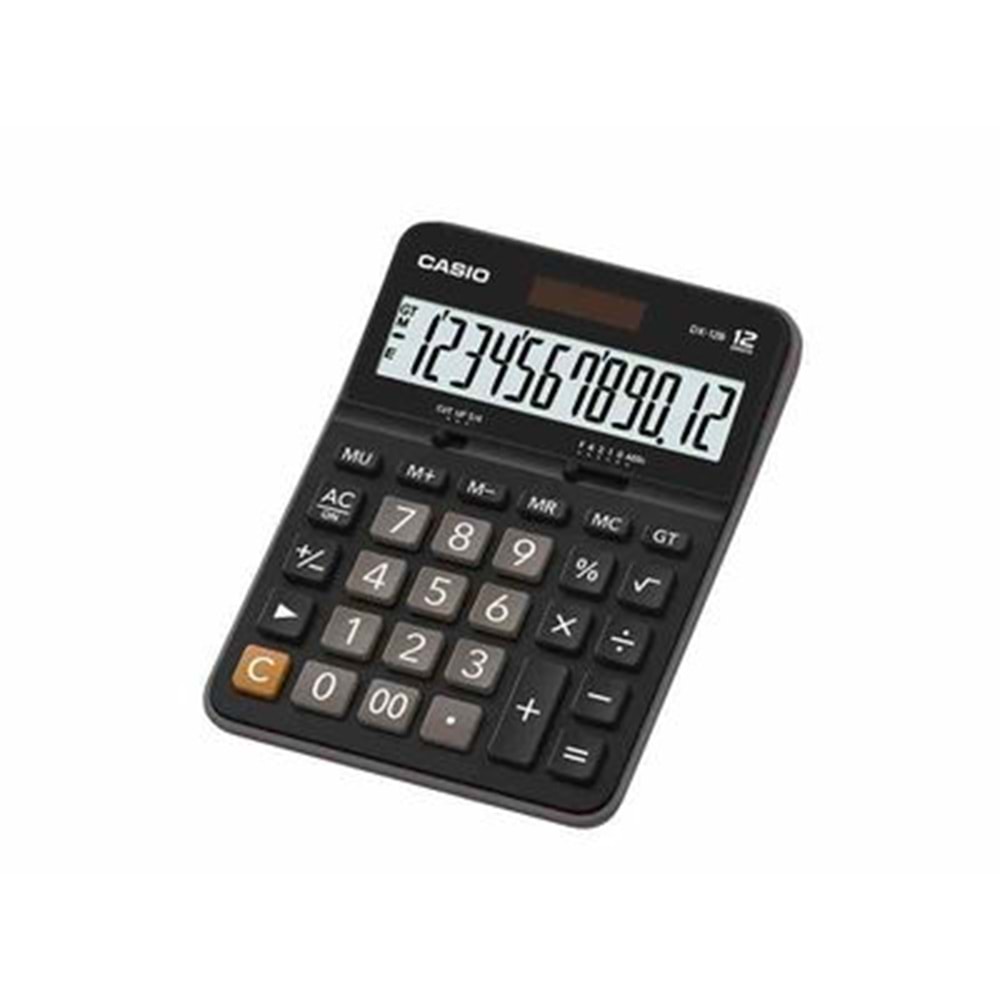 Casio Hesap Makinesi Masaüstü Dx-12B-Bk 12 Hane