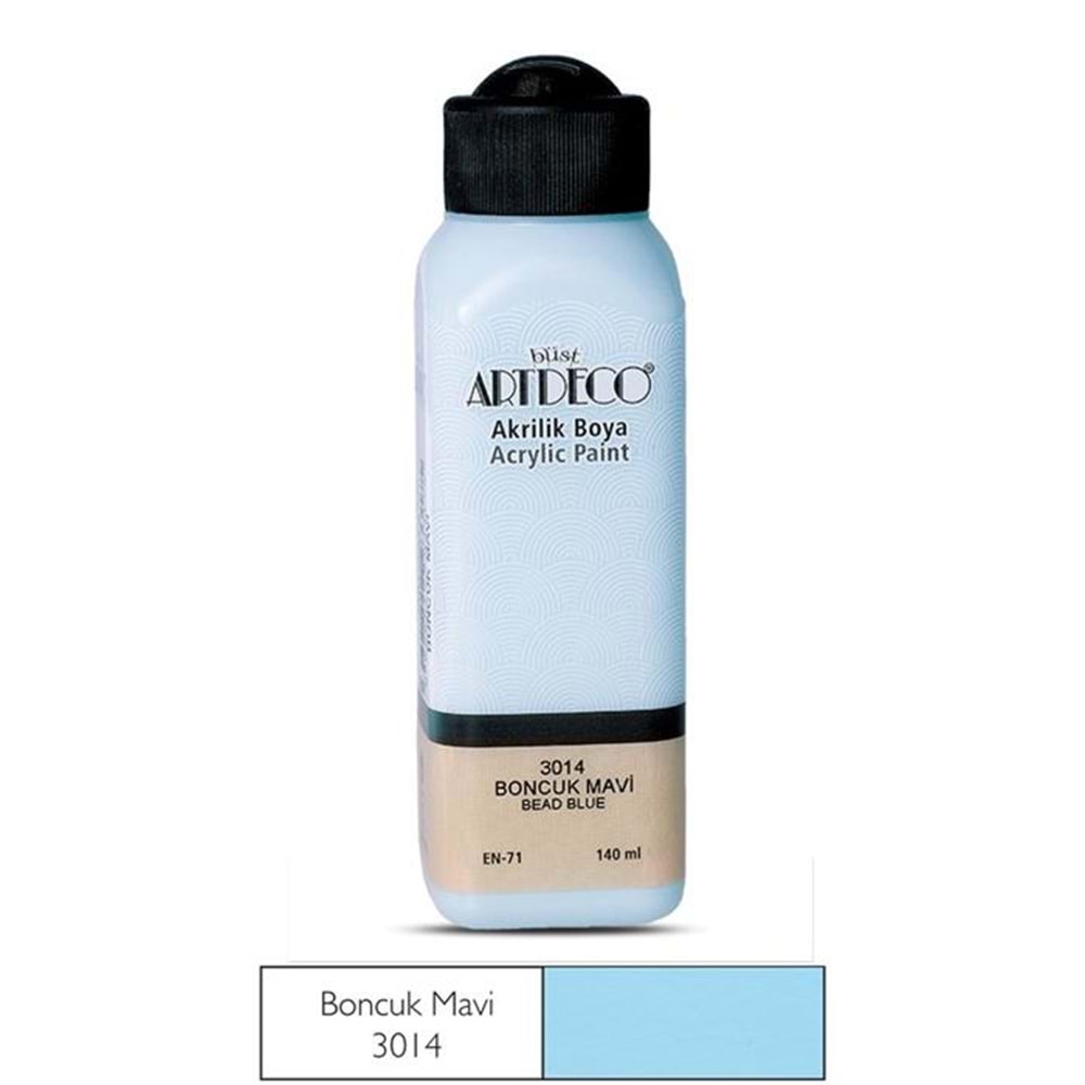 Artdeco Akrilik Boya 140 ml Boncuk Mavi 3014