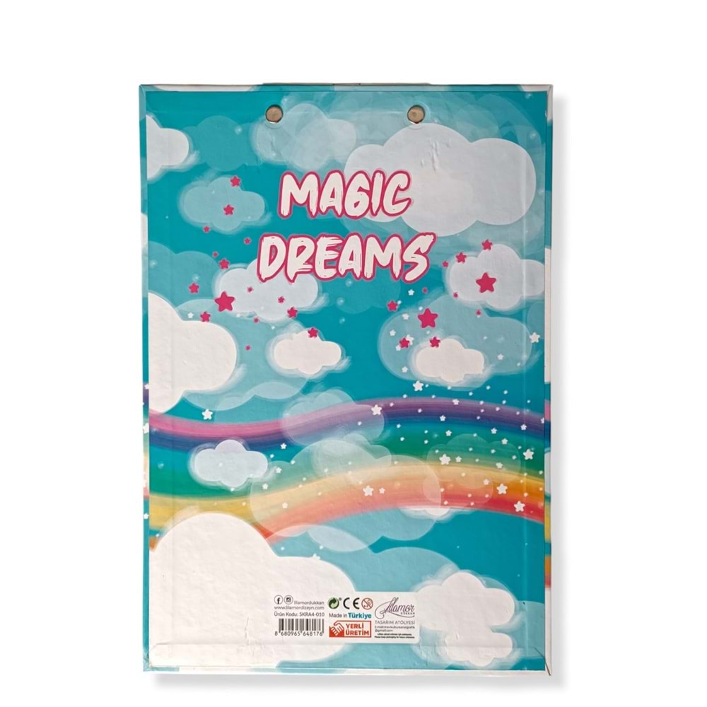Lilamor A4 Sekreterlik Magic Dreams (Llm-Skra4-010)