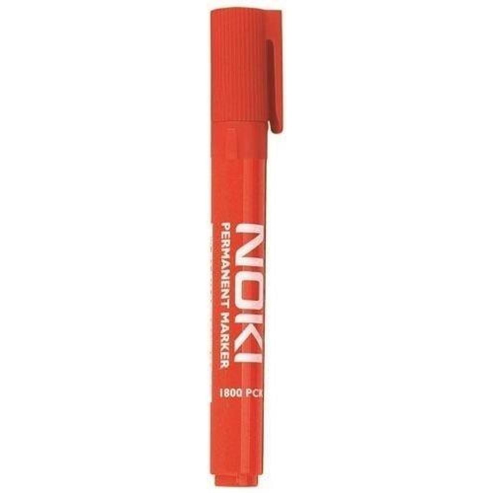 Noki Marker Permanent Kalem Yuvarlak Uç Kırmızı