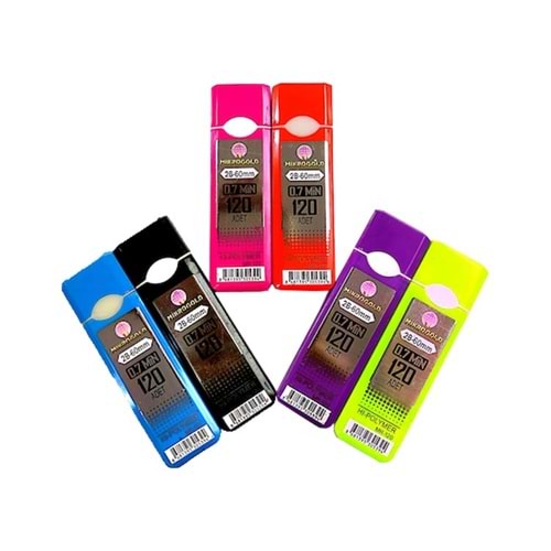 Mikrogold 2B Min 120 Li Siyah Versatil Kalem Ucu 0.7 Mm (Min) MR-120