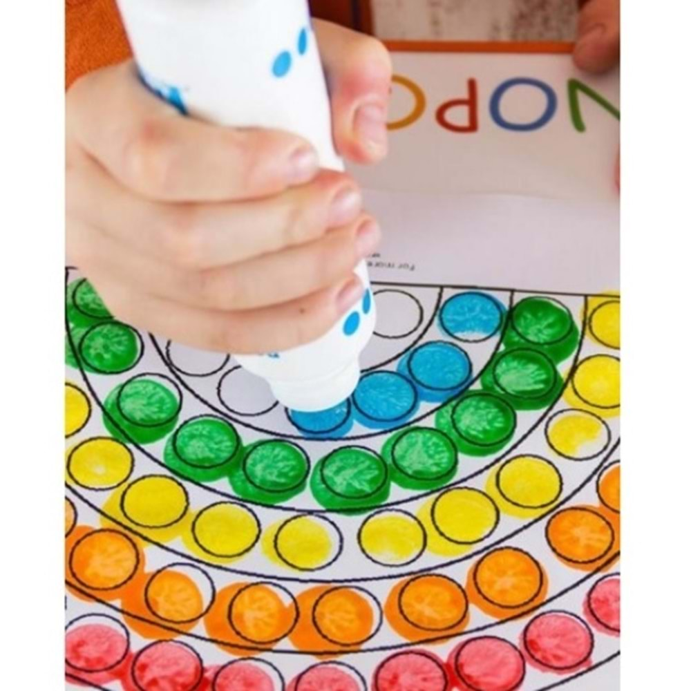 Lino Dot Markers 3 Lü Yıkanabilir