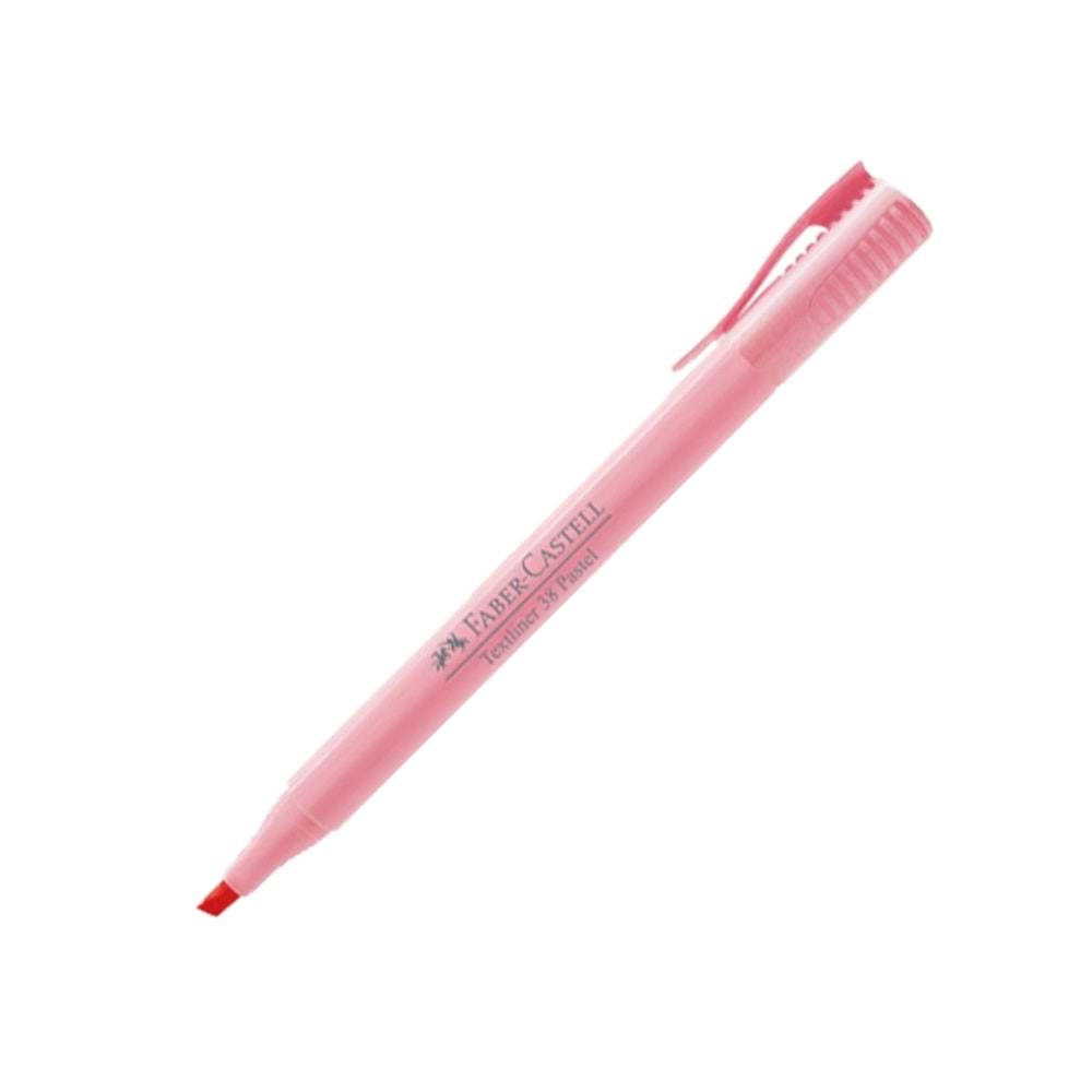 Faber Castell Textliner 38 Pastel Pembe İşaretleme Kalemi