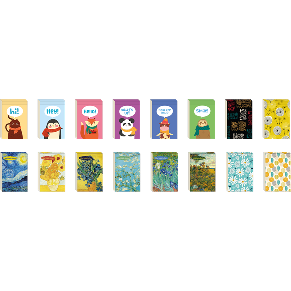 Lilamor Minik Mutluluklar Mini Bloknot 5x7,5 cm 110 Sayfa