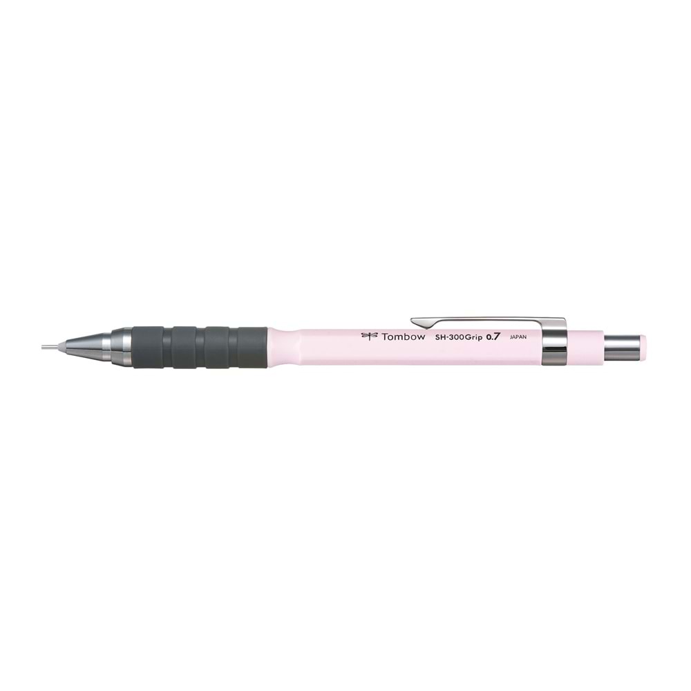 Tombow SH-300 Grip Pastel Mekanik Kurşun Kalem 0.7 mm Sakura Pembe
