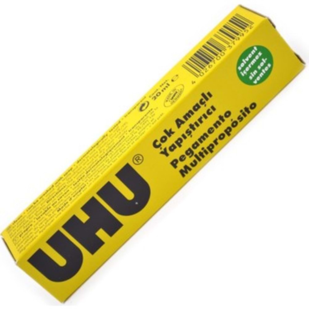 Uhu Genel Amaçlı 20 ml. Solventsiz 34135