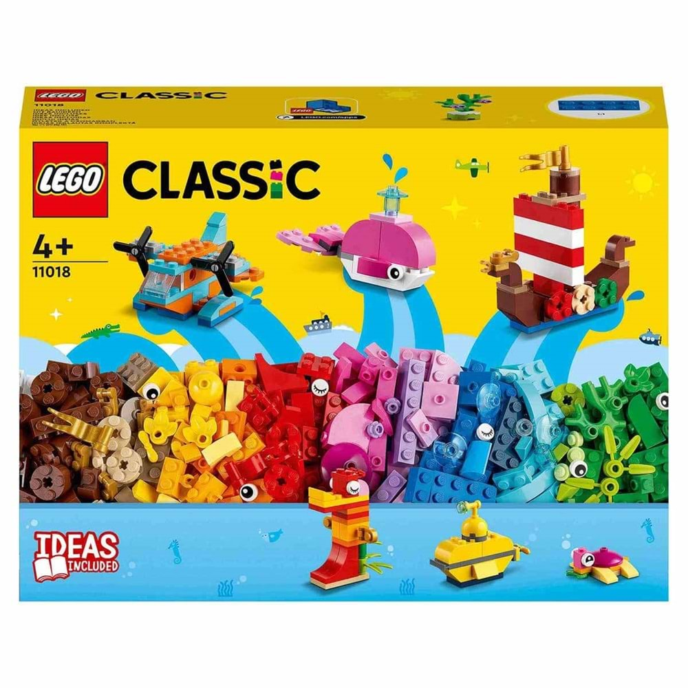 LEGO Classic Yaratıcı Okyanus Eğlencesi 11018