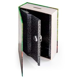 Kitap Görünümlü Kilitlenebilir Gizli Kasa Harry Potter Goblet of Fire Ateş Kadehi Lisanslı