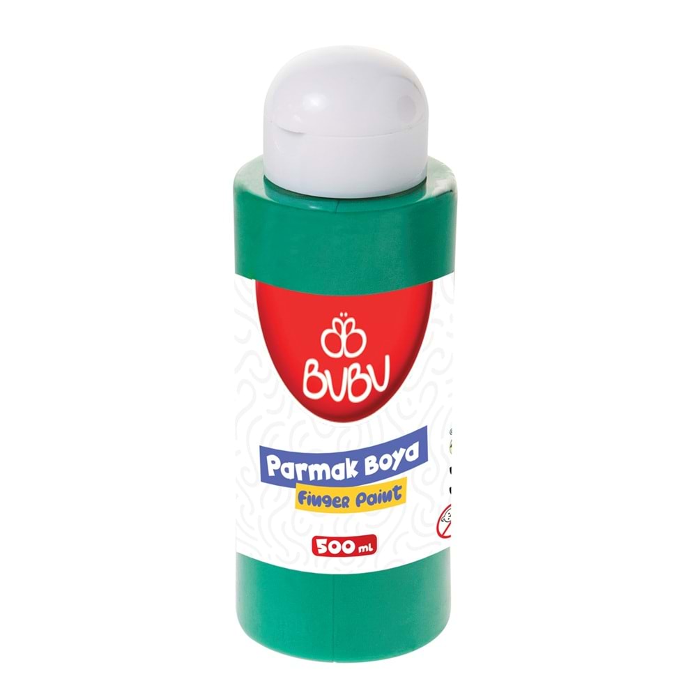 Bu-Bu Parmak Boya 500 Gr. Yeşil
