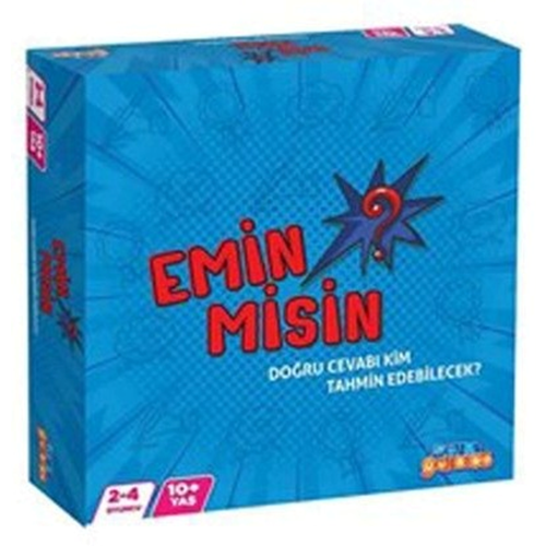 Emin misin?