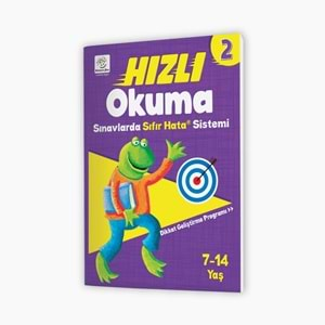 Hızlı Okuma Sınavlarda Sıfır Hata Sistemi 7-14 Yaş Yükselen Zeka