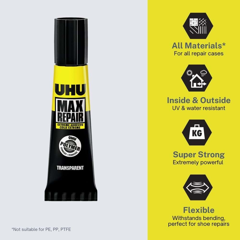 Uhu Max Repair Power 8gr Yapıştırıcı