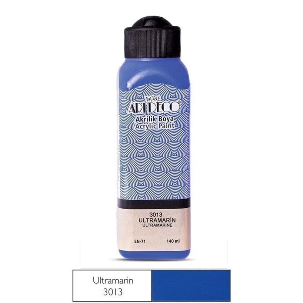 Artdeco Akrilik Boya Ultramarin 140 ml 3013