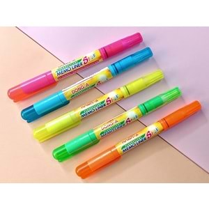 Memoliner Stick Fosforlu Kalem Karışık 1 Adet