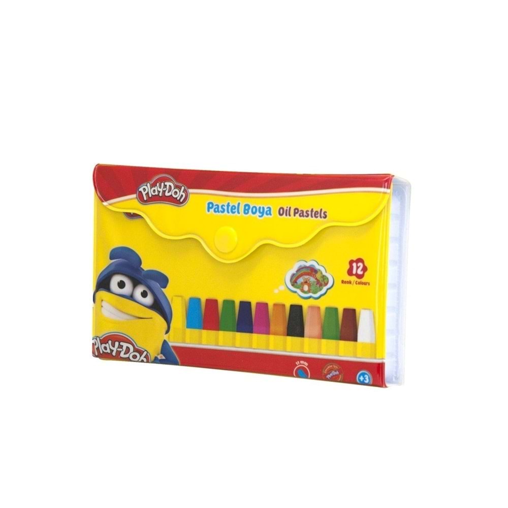 Play-Doh Pastel Boya Çantalı 12 Renk