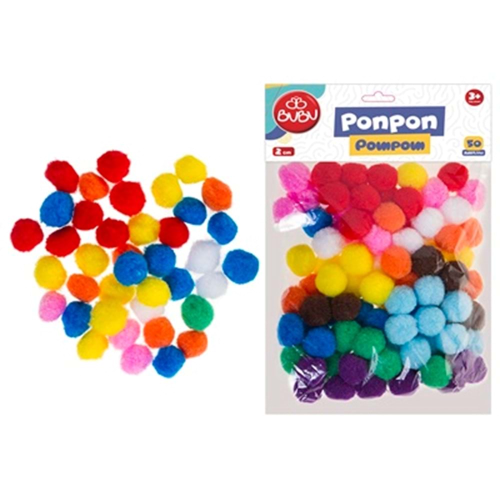 Bu-Bu Ponpon 2 cm 50 Li Karma