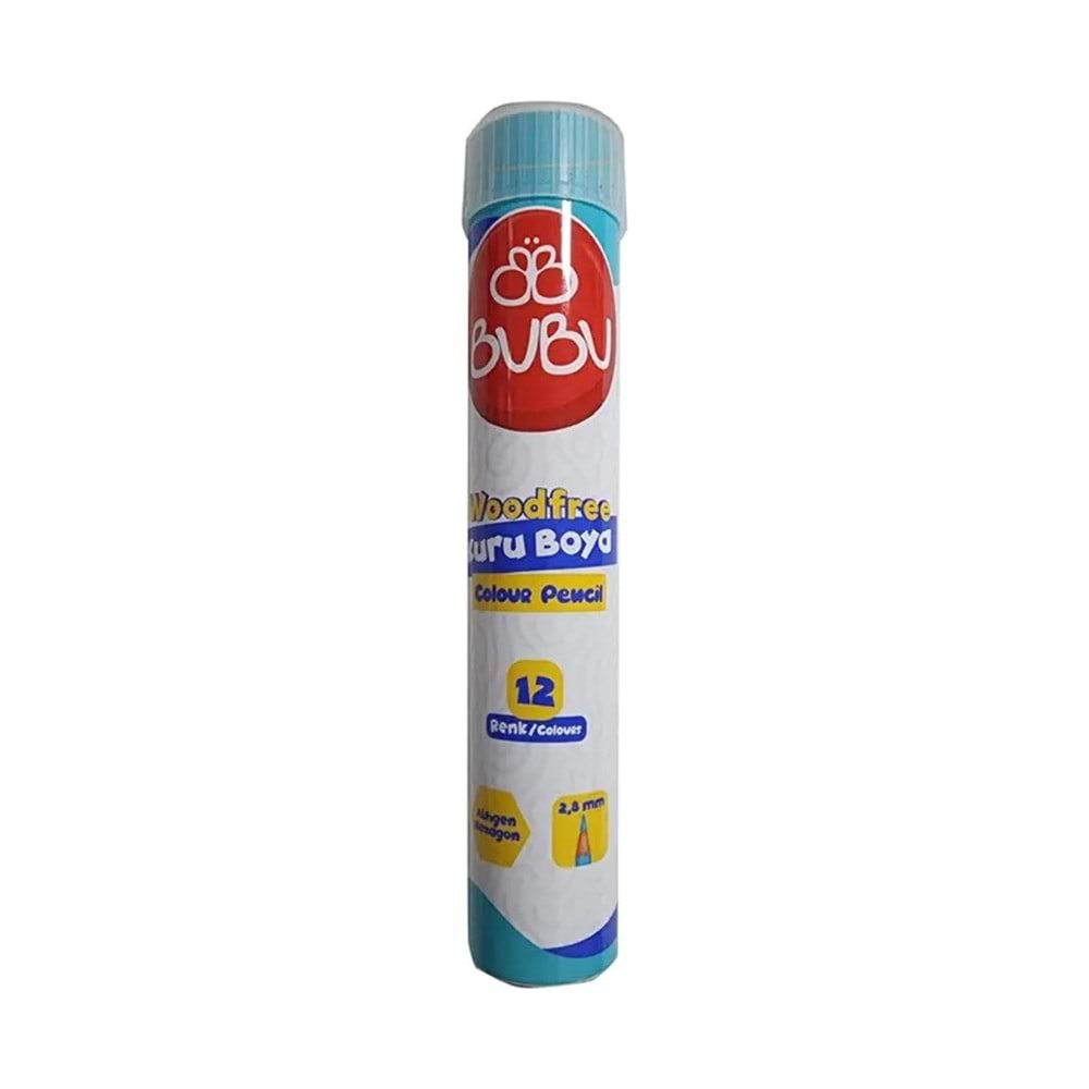 Bu-Bu Woodfree Kuru Boya Tüp 12 Li