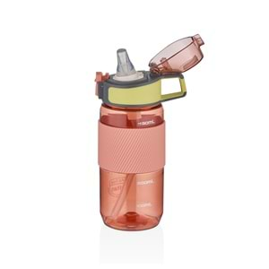 Vagonlife Tritan Silikonlu Matara 500 ml. Pembe