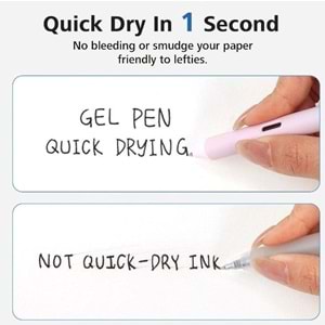 Writech Pembe Yeşil Gövde 0.7 mm Mavi Jel Kalem W-0171