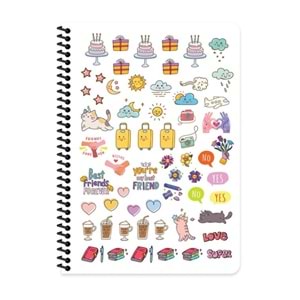 Keskin Color Sert Kapak Spiralli Süresiz Ajandam 17x24 cm