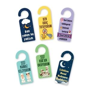 Ramazan Kapı Kolu Askısı