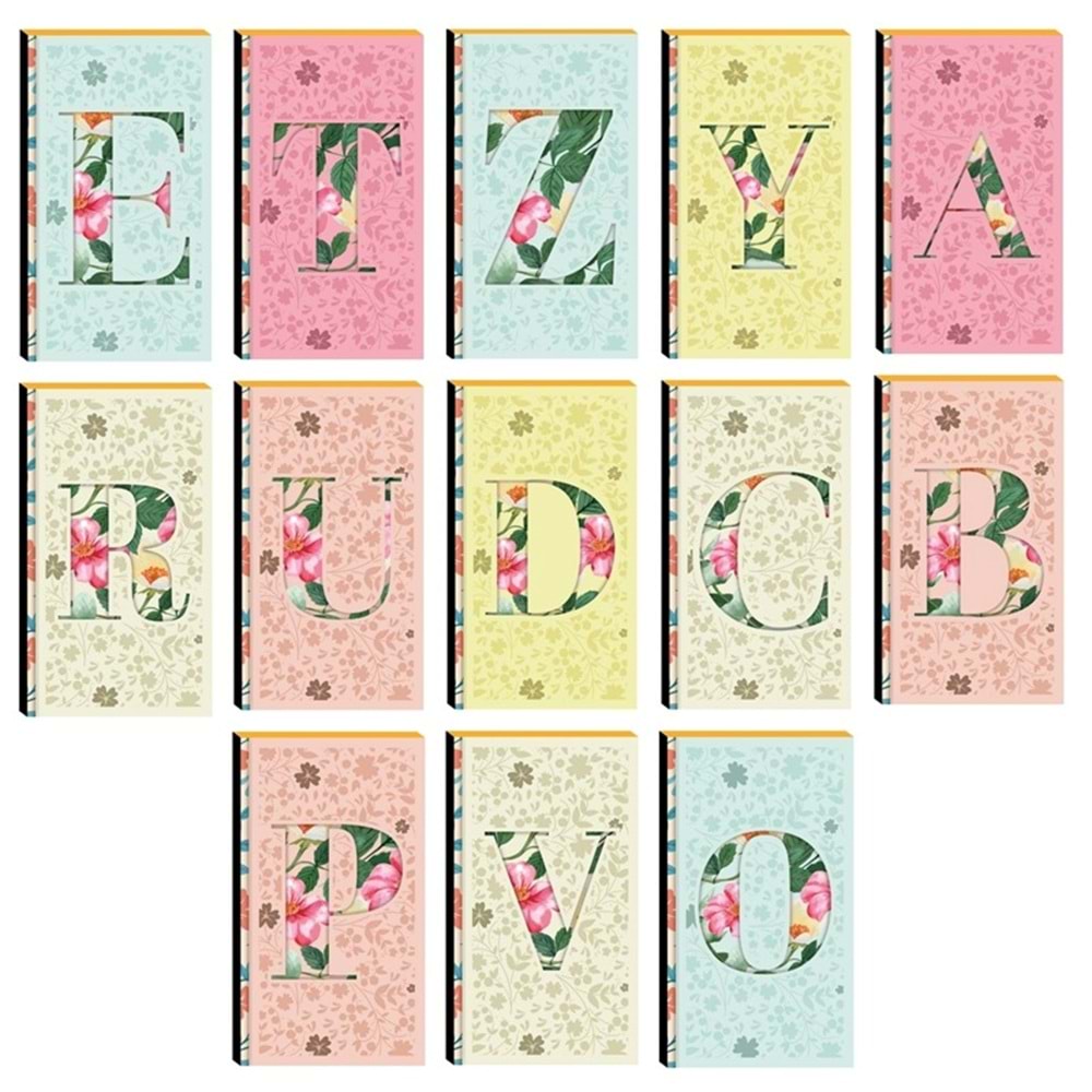 Lilamor Harf Defter 9x16 cm 48 syf.