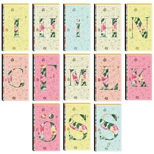 Lilamor Harf Defter 9x16 cm 48 syf.