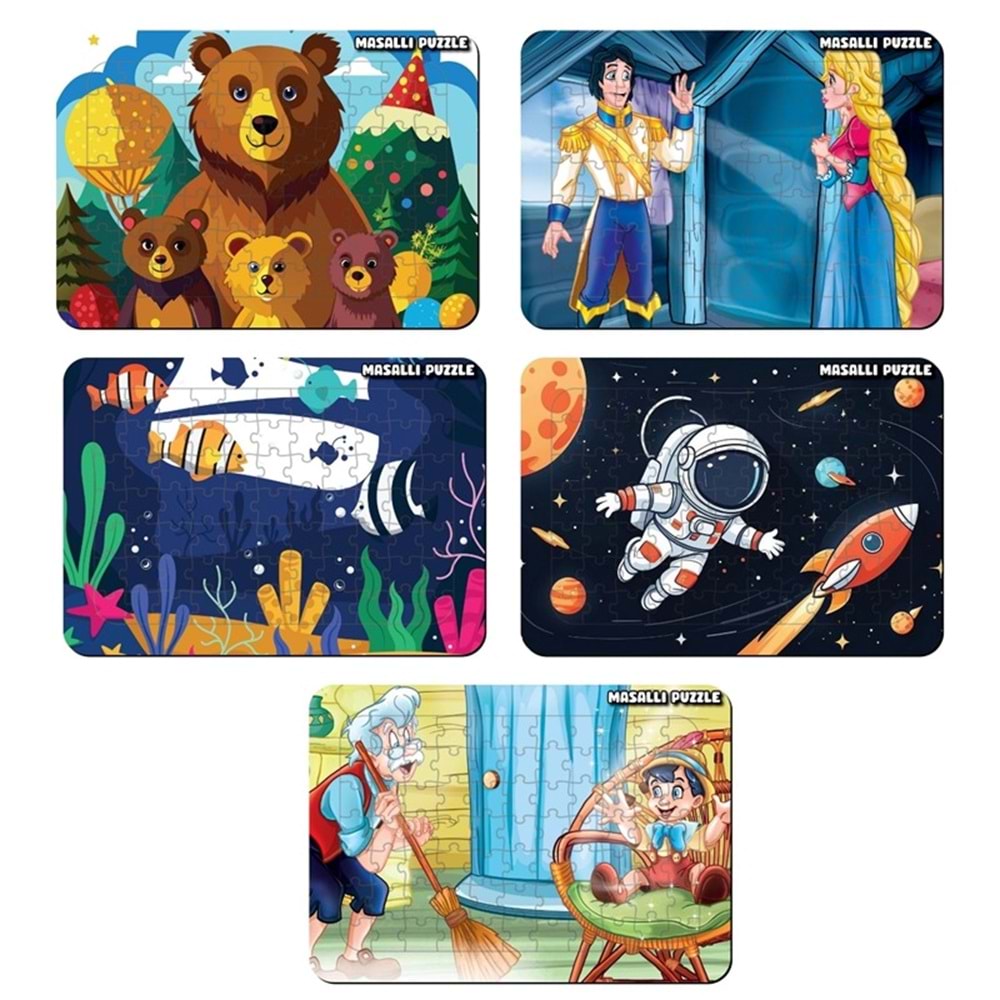 Lilart Masallı Puzzle 99 Parça 24x34