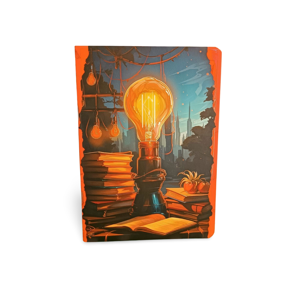 Lilamor Tel Dikiş A5 Çizgili Defter Kitap Sevgisi 80 Syf