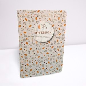 Lilamor Tel Dikiş A5 Çizgili Defter Desen 80 Syf