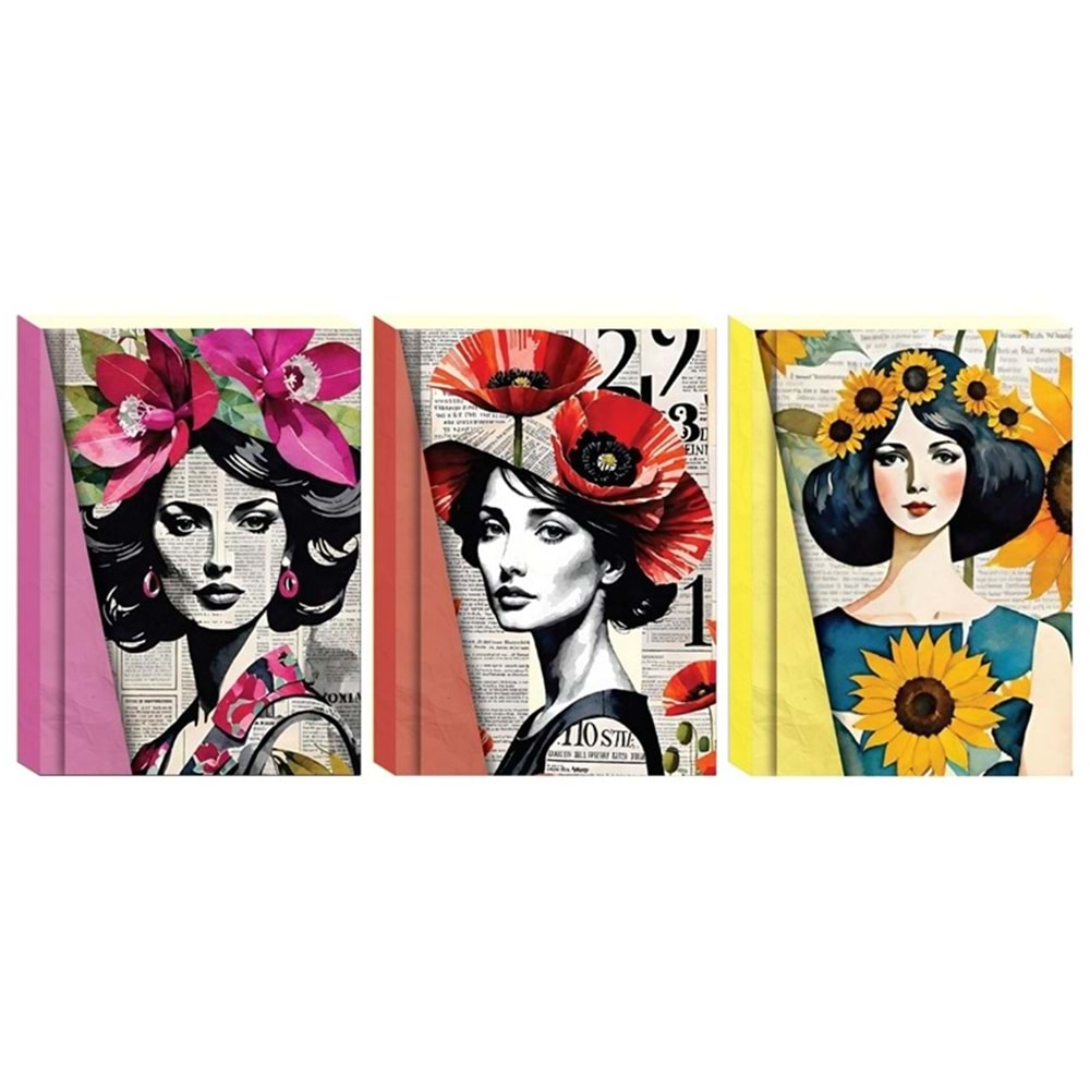 Lilamor News Çizgili Defter 11.5x16 160 Syf.