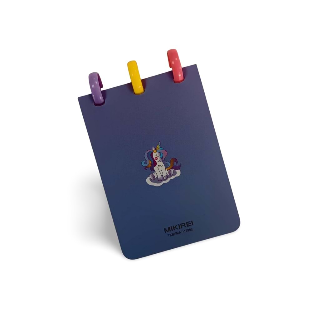 Lilamor Unicorn Spr.Not Defteri Çizgili 7.5x10.5 80 Syf