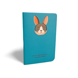 Lilamor Delikli Çizgisiz Not Defteri 9x14 32 Syf