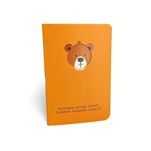 Lilamor Delikli Çizgisiz Not Defteri 9x14 32 Syf