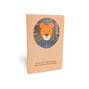 Lilamor Delikli Çizgisiz Not Defteri 9x14 32 Syf