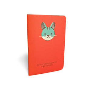 Lilamor Delikli Çizgisiz Not Defteri 9x14 32 Syf