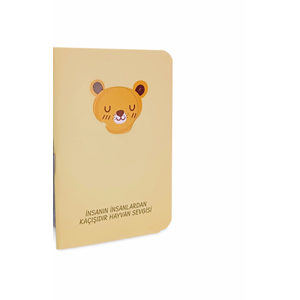 Lilamor Delikli Çizgisiz Not Defteri 9x14 32 Syf