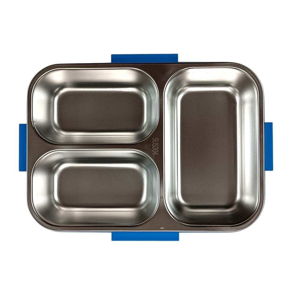 Vest Game Şeffaf Kapaklı Çelik Beslenme Kabı VST-BES0008