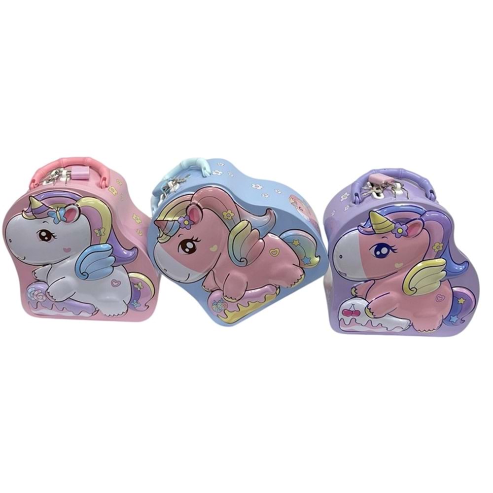 Misyon Unicorn Kilitli Kumbara