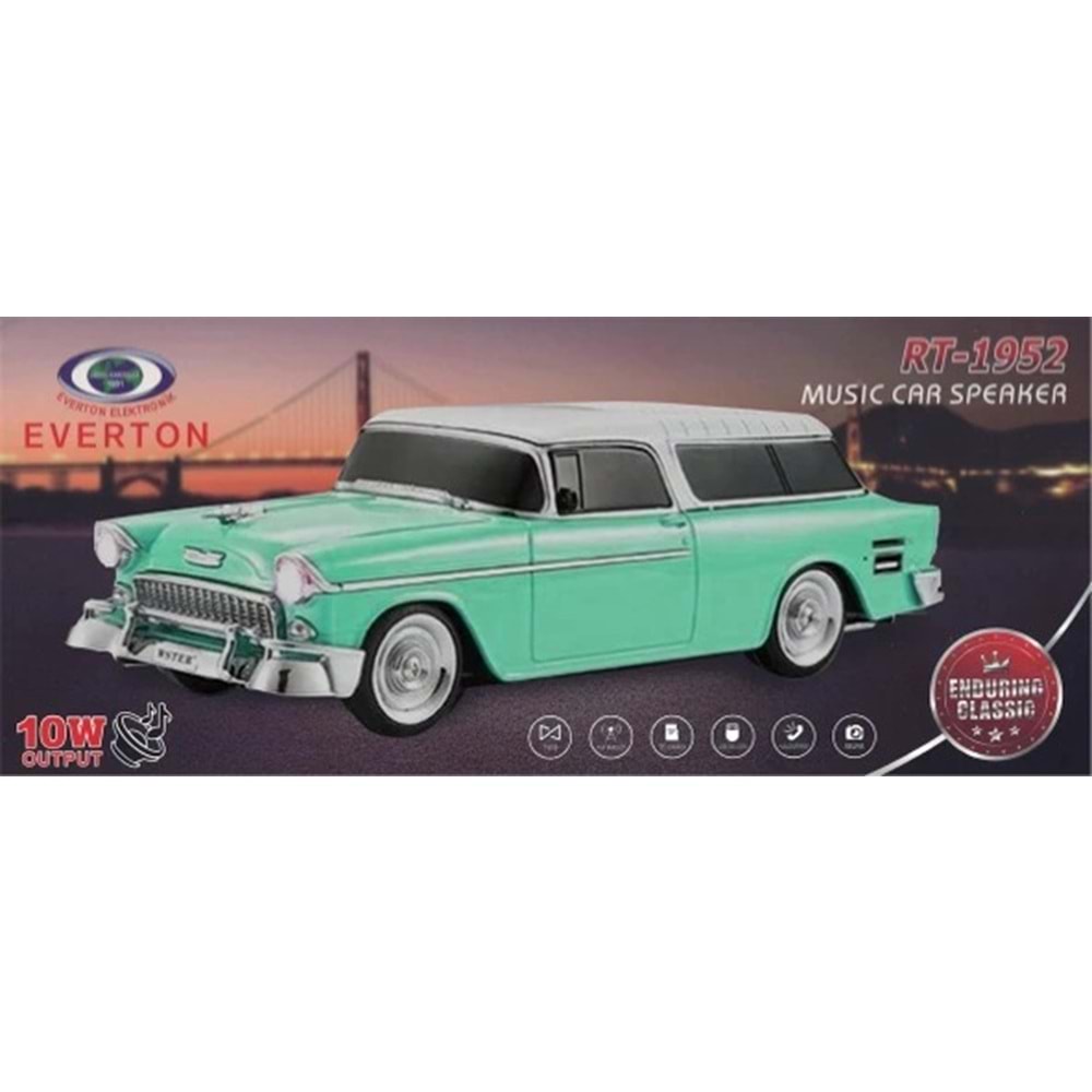 Everton RT-1952 Arabalı Radyo - Bluetooth/USB/SD Kart/AUX/Radyo Mp3 Player Müzik Kutusu
