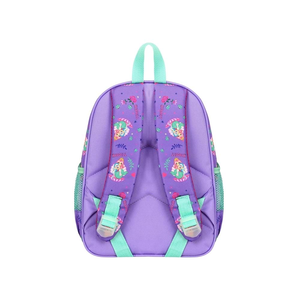 Waddell Lila Deniz Kızı Desenli Anaokulu Sırt Çantası 24105