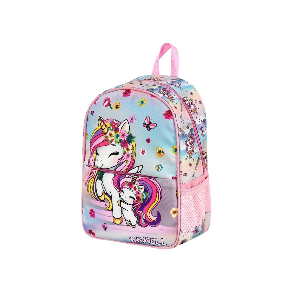 Waddell Pembe Unicorn Desenli Anaokulu Sırt Çantası 25502