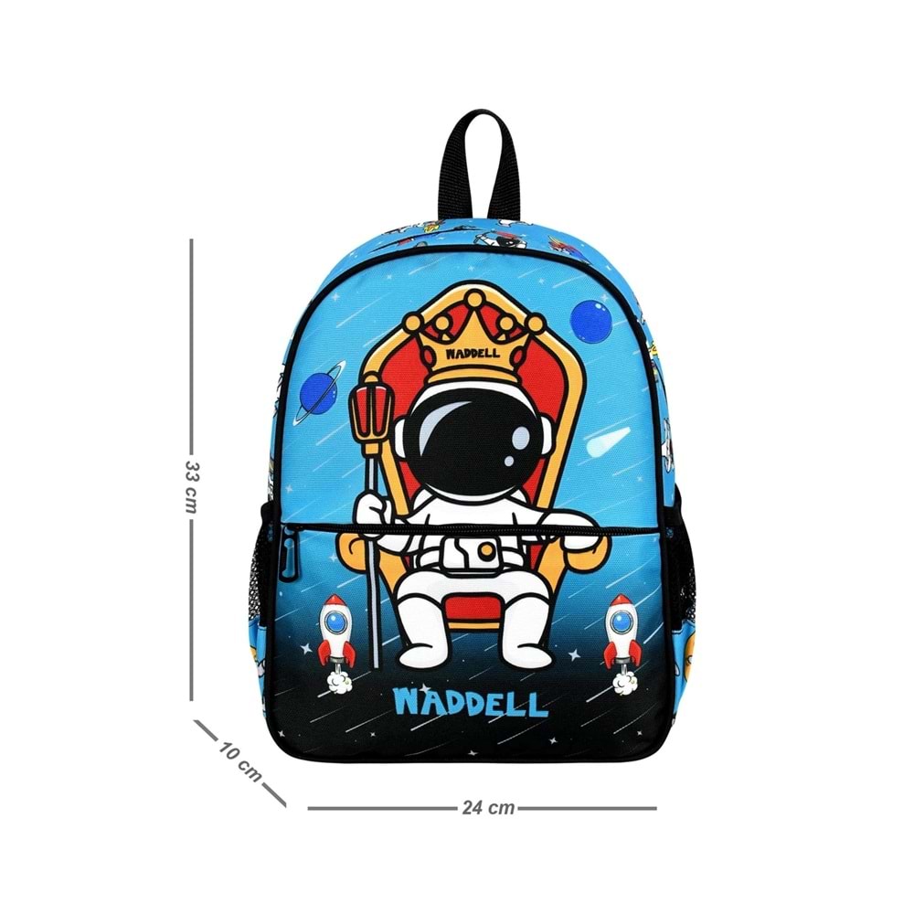Waddell Astronot Desenli Anaokulu Sırt Çantası 24112