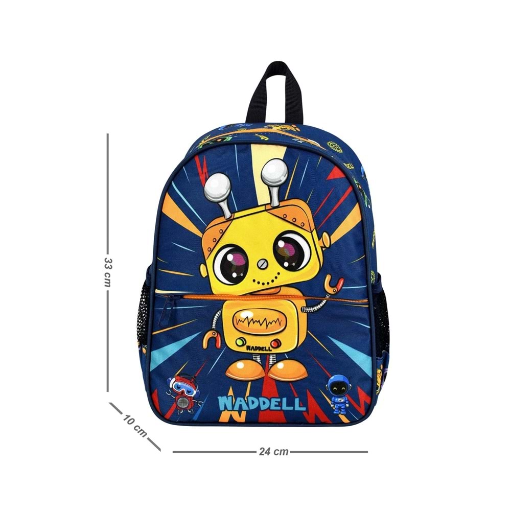 Waddell Robot Desenli Anaokulu Sırt Çantası 24111