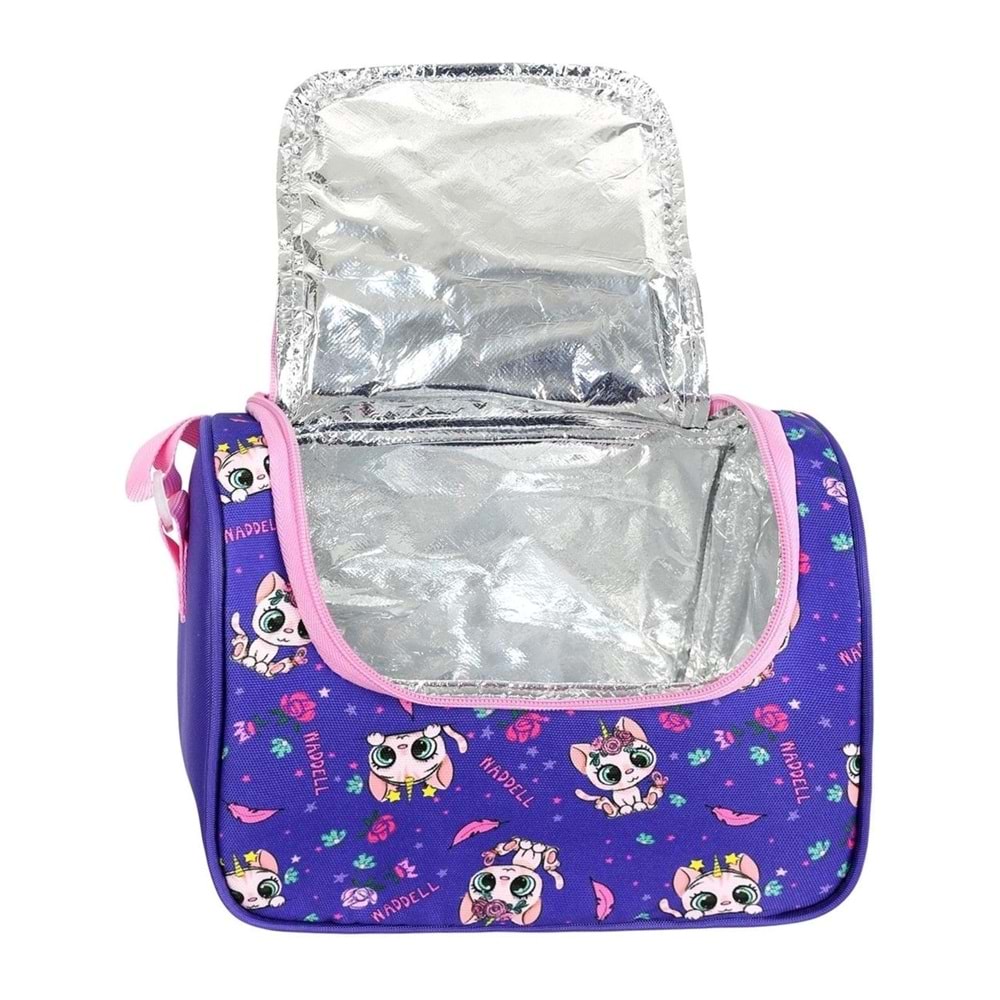 Waddell Kedi Desenli Termal Beslenme Çantası 1018