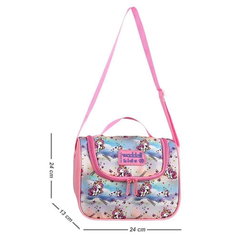 Waddell Unicorn Desenli Termal Beslenme Çantası 25602