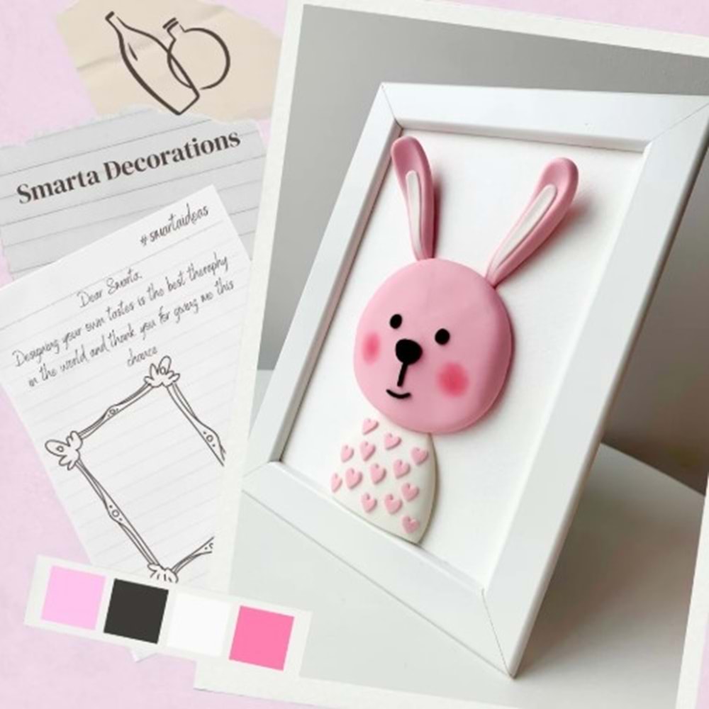 Smarta Modelleme Hamuru 100 gr. Pembe