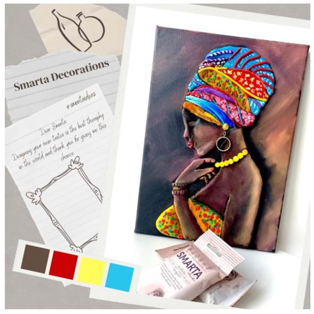 Smarta Modelleme Hamuru 100 gr. Kahverengi