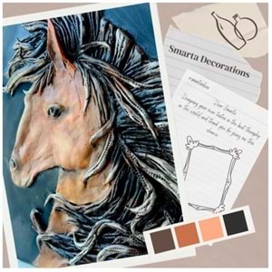 Smarta Modelleme Hamuru 100 gr. Kahverengi